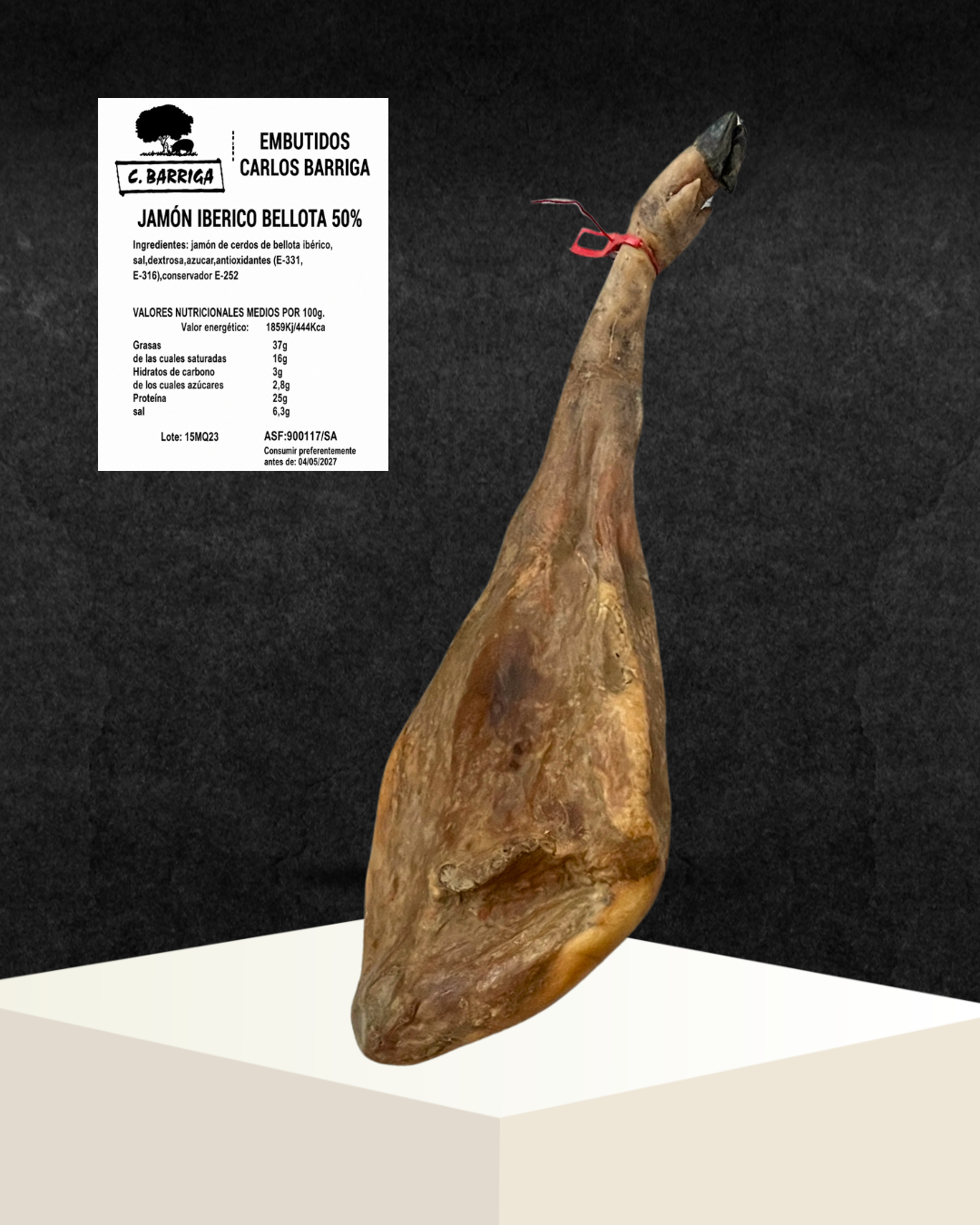 Jamón Ibérico de Bellota 50% -Compra online