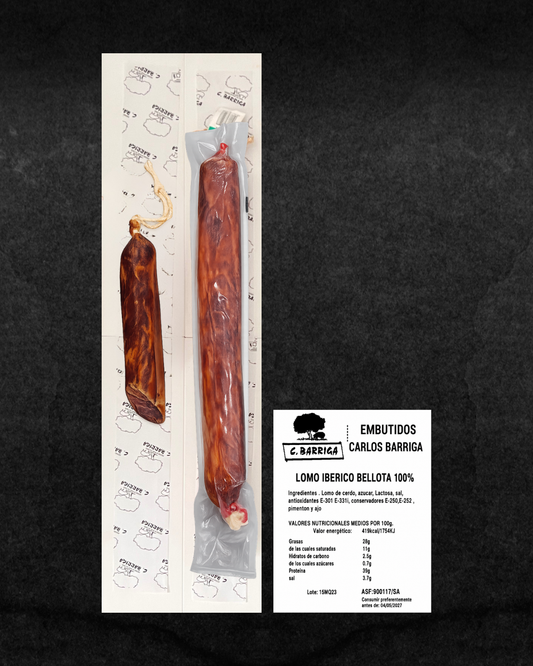 Lomo Ibérico Bellota 100% -Compra online