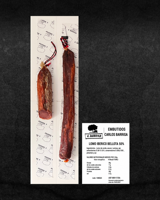 Lomo Ibérico Bellota 50% -Compra online