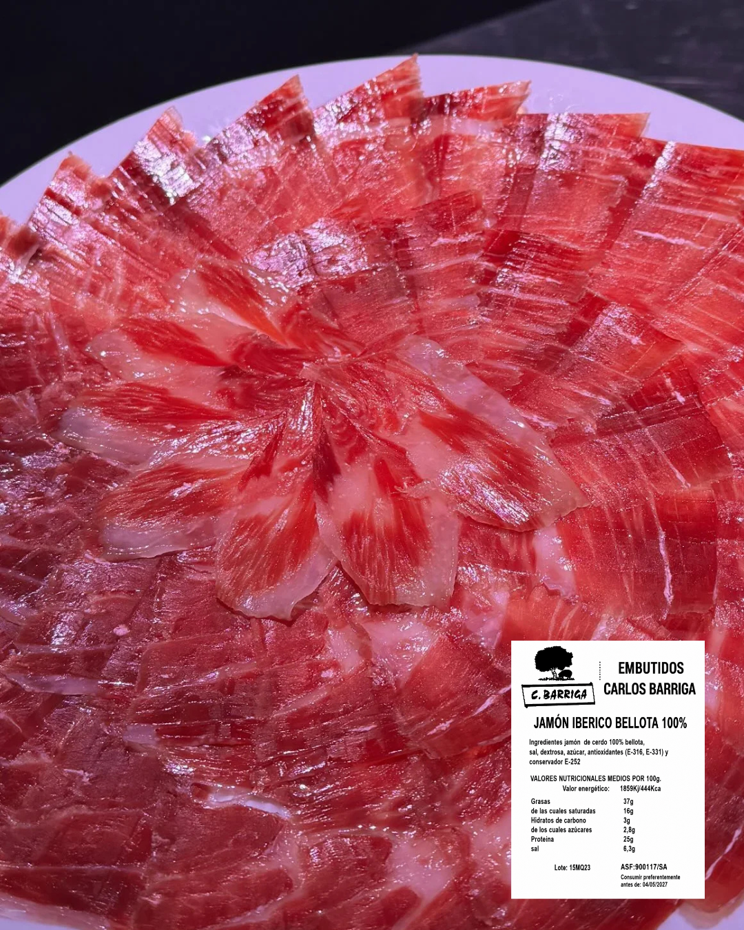 Jamón Ibérico de Bellota 100% - Compra online
