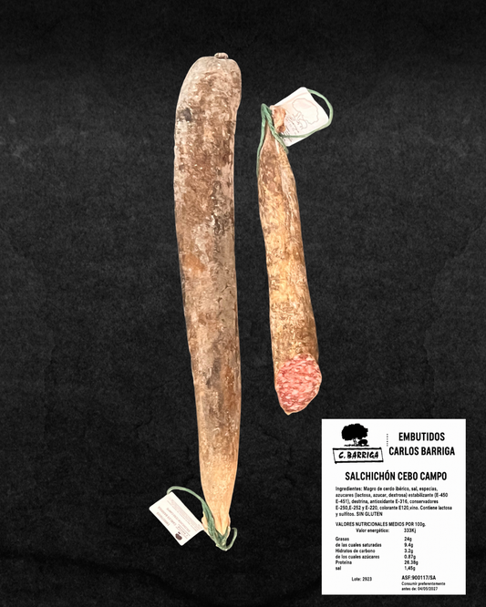 Salchichón Ibérico Cebo de Campo -Compra online